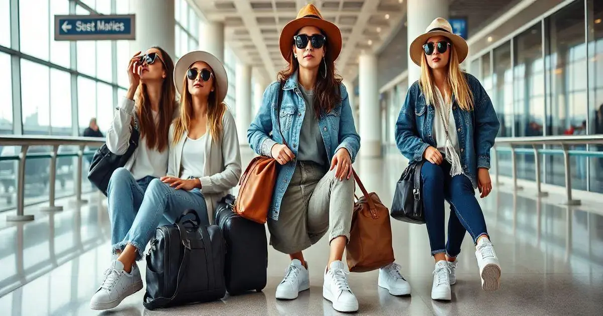 4. Combinações de looks para viagens