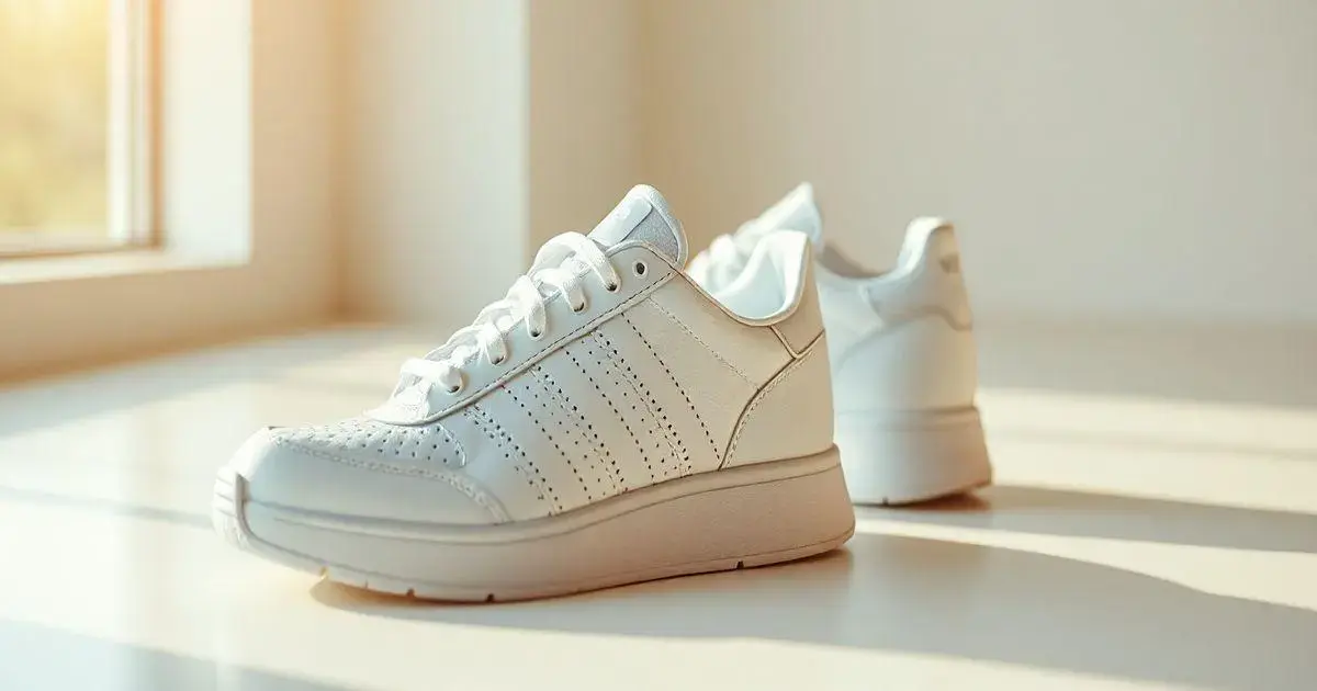 Adidas: Estilo e Conforto em Tênis Branco