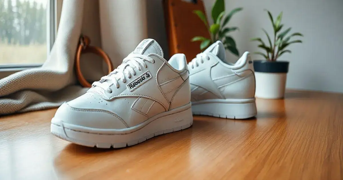 Características de qualidade do tênis Reebok