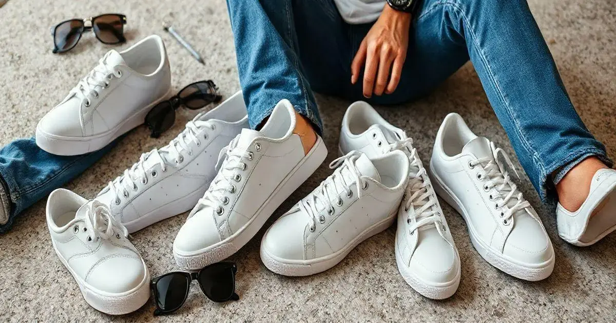 Melhores tênis brancos masculinos para looks casuais