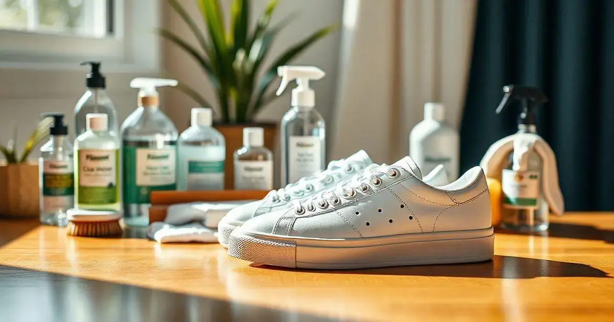 Os melhores produtos para limpar tênis branco: lista essencial