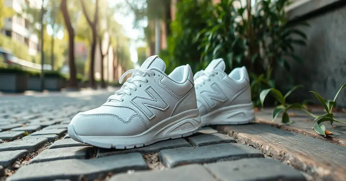 Por que escolher tênis branco da New Balance?